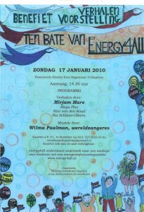 Affiche vertelmiddag 17 januari 2010